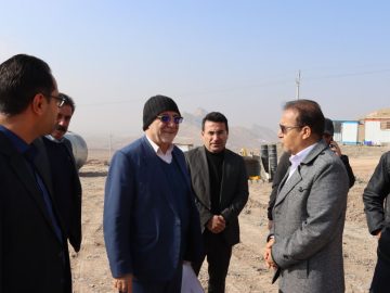 بازدیدازتقاطع غیرهمسطح سه راهی شاهین شهر به علویجه/بازدیدازمحل احداث مخزن ۲۰ هزارمترمکعبی آب