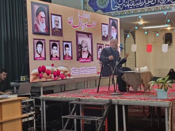 نشست با مدیرکل اوقاف و امور خیریه استان/سخنرانی در یادواره شهدا و علمای محله سر رباطان شهر گلپایگان