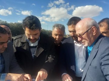 بررسی محل اتصال محور پیامبر اعظم(ص) به آزادراه معلم /عیادت از جانباز سرافراز دفاع مقدس