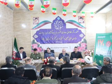سفرمعاون وزیر جهاد کشاورزی و رئیس سازمان منابع طبیعی و آبخیزداری کشوربه حوزه انتخابیه