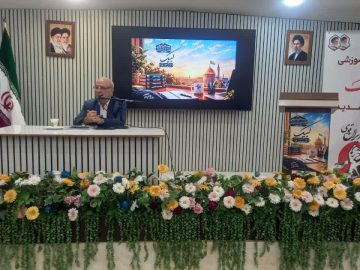 حضور و سخنرانی آقای حاجی در جمع فرماندهان واحد‌های بسیج دانشجویی دانشگاه ها