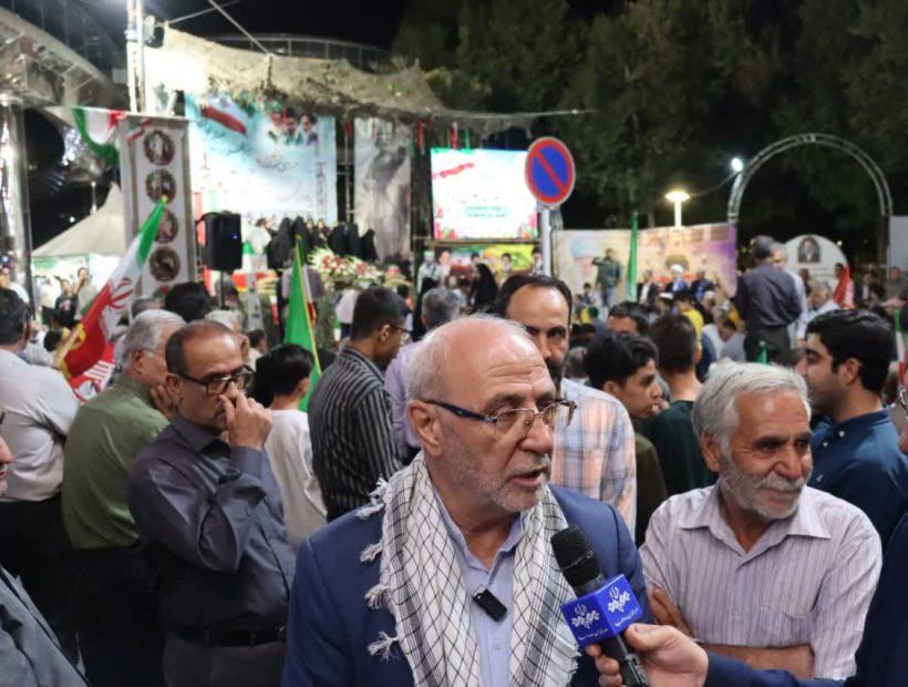حاجی دلیگانی در یادواره شهدای حاجی‌آباد: ملت ایران با انتخاب مقاومت، نقشه دشمن برای تسلیم کشور را خنثی کرد 